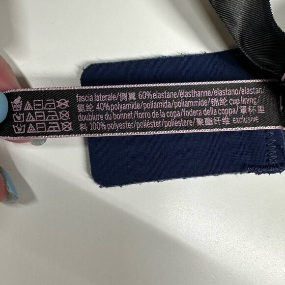 EUC | Victoria’s Secret | Push Up Bra | Blue | Size 32 DDD - Picture 11 of 16